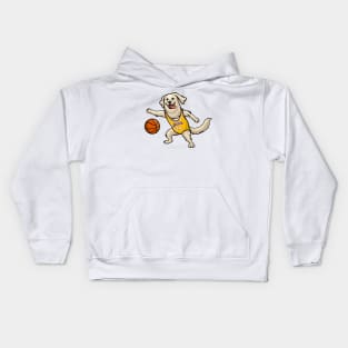 Golden Retriever Dog Kids Hoodie